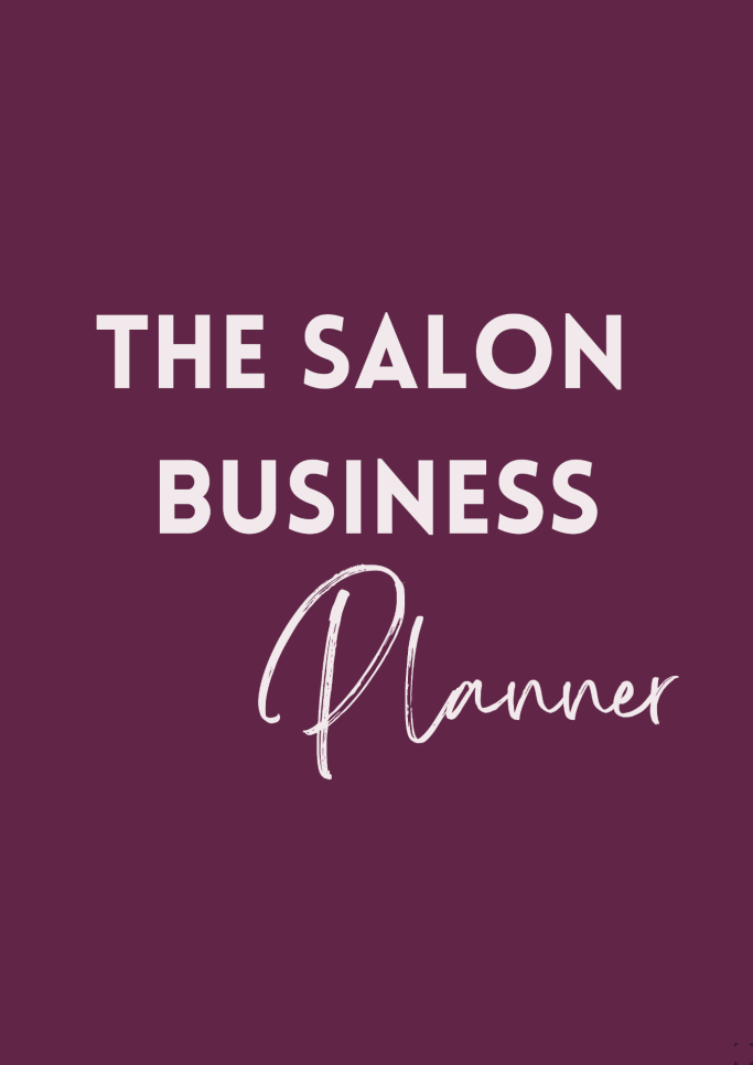 Front Cover of The Salon Business Planner